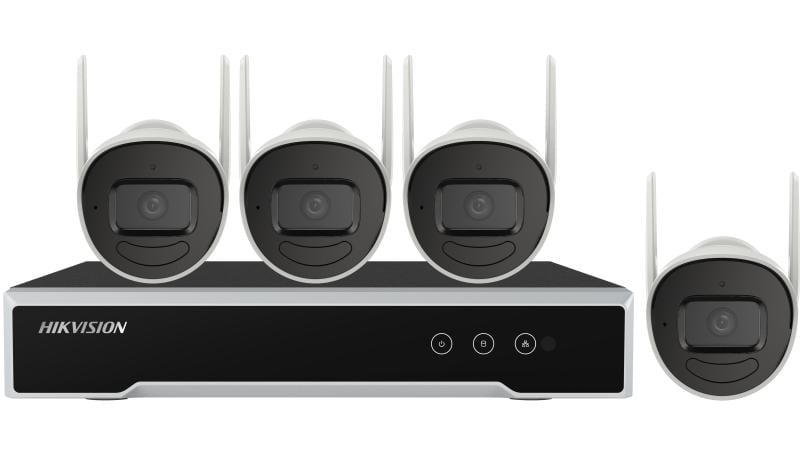 HIKVISION ITALY SRL - HIK301501607 NK42W0H-1T KIT WI-FI 2MP NVR + 4 CAM