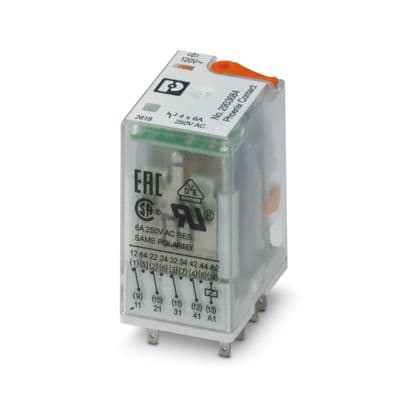 PHOENIX CONTACT - PHC2903684 REL-IR4/L-120AC/4X21AU RELE SINGOLO