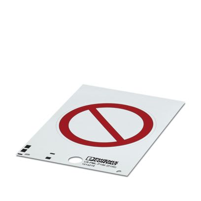 PHOENIX CONTACT - PHC1014220 US-PML-P100 (D100) CUS Cartello di divie
