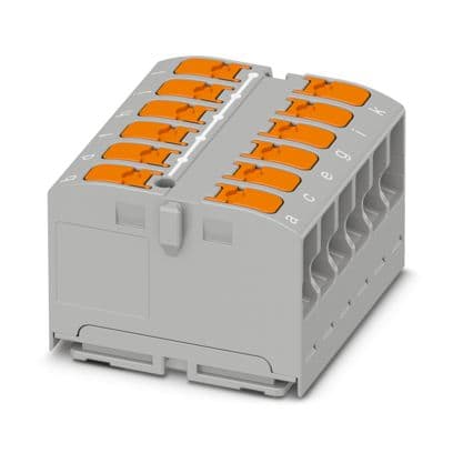 PHOENIX CONTACT - PHC1019572 PTVFIX 12X2,5 GY BLOCCO DISTRIB.