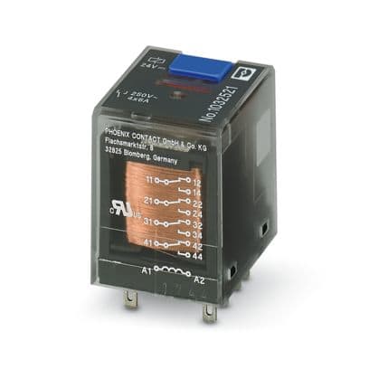 PHOENIX CONTACT - PHC1032521 REL-IR-BL- 24DC/4X21 RELE SINGOLO