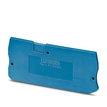 PHOENIX CONTACT - PHC1072355 D-PT 4-TWIN BU Piastra terminale
