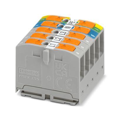 PHOENIX CONTACT - PHC1300613 PTVFIX 2,5-3L/N/GNYE BLOCCO ALIMENT.