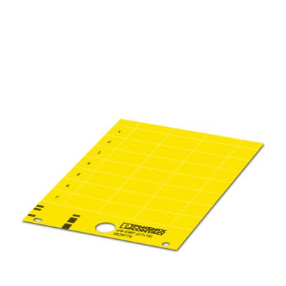 PHOENIX CONTACT - PHC0828850 US-EMP (27X18) YE SIGLATURE UNISHEET