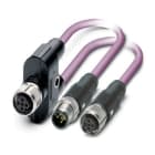 PHOENIX CONTACT - PHC1436026 SAC-5PY-F/2X 0,5-920-MS-FS CAVO Y