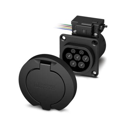 PHOENIX CONTACT - PHC1532126 EV-T2M3SO12-4P-R-B-SET SET SOCKET T2 BAS