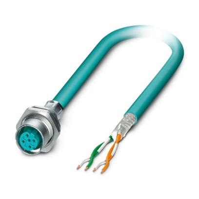 PHOENIX CONTACT - PHC1405866 VS-M12FSBP-OE-93E-LI/2,0 Cavo Ethernet