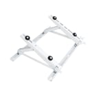 TECNOGAS SRL - TGS00000011101 STAFFA DA TETTO ZINCATA L.800 X P.480