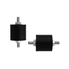 TECNOGAS SRL - TGS00000011222 KIT 4PZ ANTIVIBRANTI IN GOMMA NATURALE P