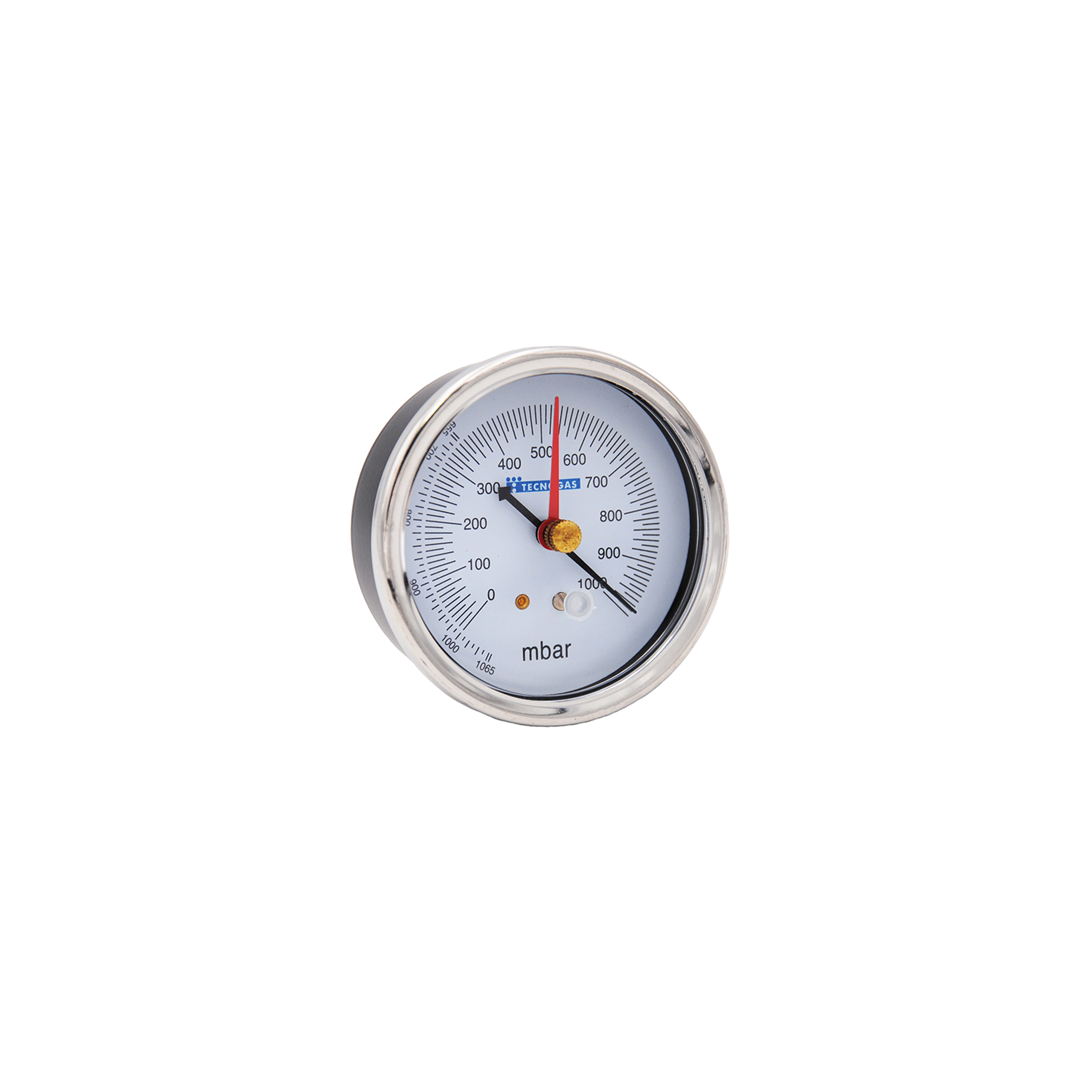 TECNOGAS SRL - TGS00000011473 VACUOMETRO DIAM. 80MM ATTACCO POSTERIORE