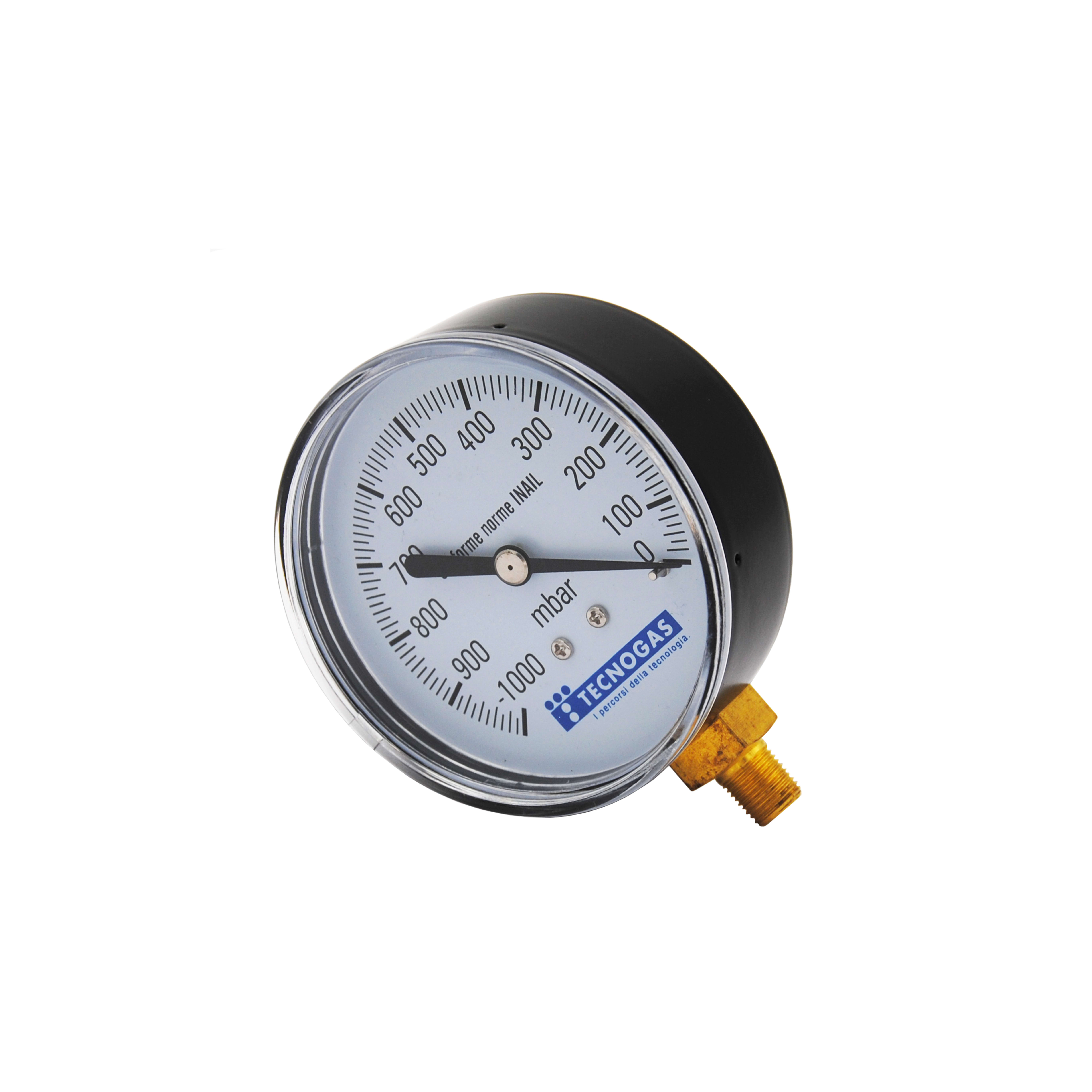 TECNOGAS SRL - TGS00000011474 VACUOMETRO A SECCO D.80MM ATTACCO RADIAL