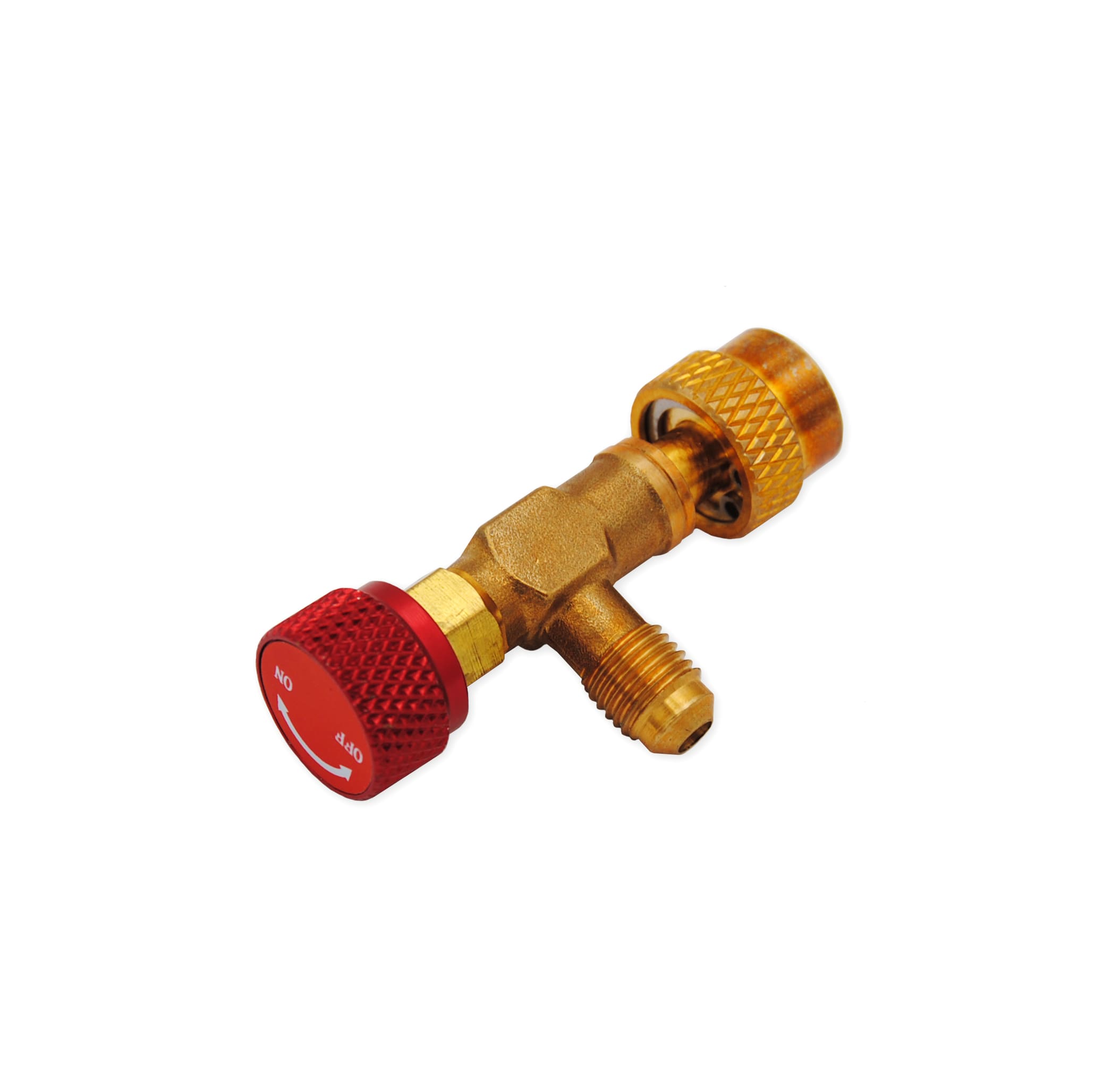 TECNOGAS SRL - TGS00000011630 RUBINETTO PREMI-VALVOLA 1/4 SAE M X 1/4