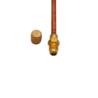 TECNOGAS SRL - TGS00000011749 VALVOLINA DI CARICA 1/4 SAE C/TUBETTO L.