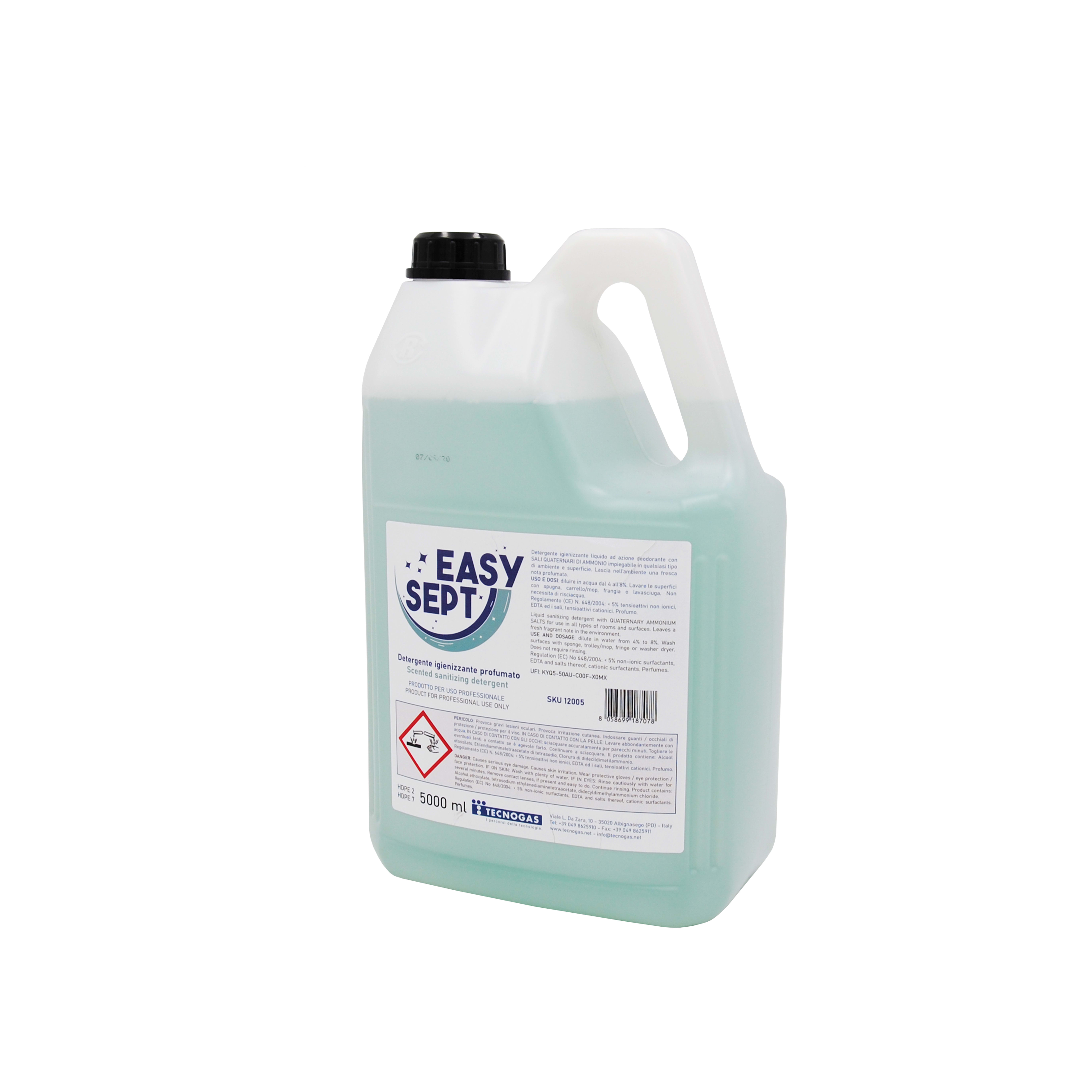 TECNOGAS SRL - TGS00000012005 EASYSEPT - LIQUIDO IN TANICA DA 5LT DETE