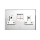 AVE - AVEBS20972PBL 2 PRESE 13A+INTERR.2P VETR.BIAN. 4M