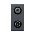 AVE - AVE445096DM PRESA TV+SAT DEMISCELATA TEKLA 1M