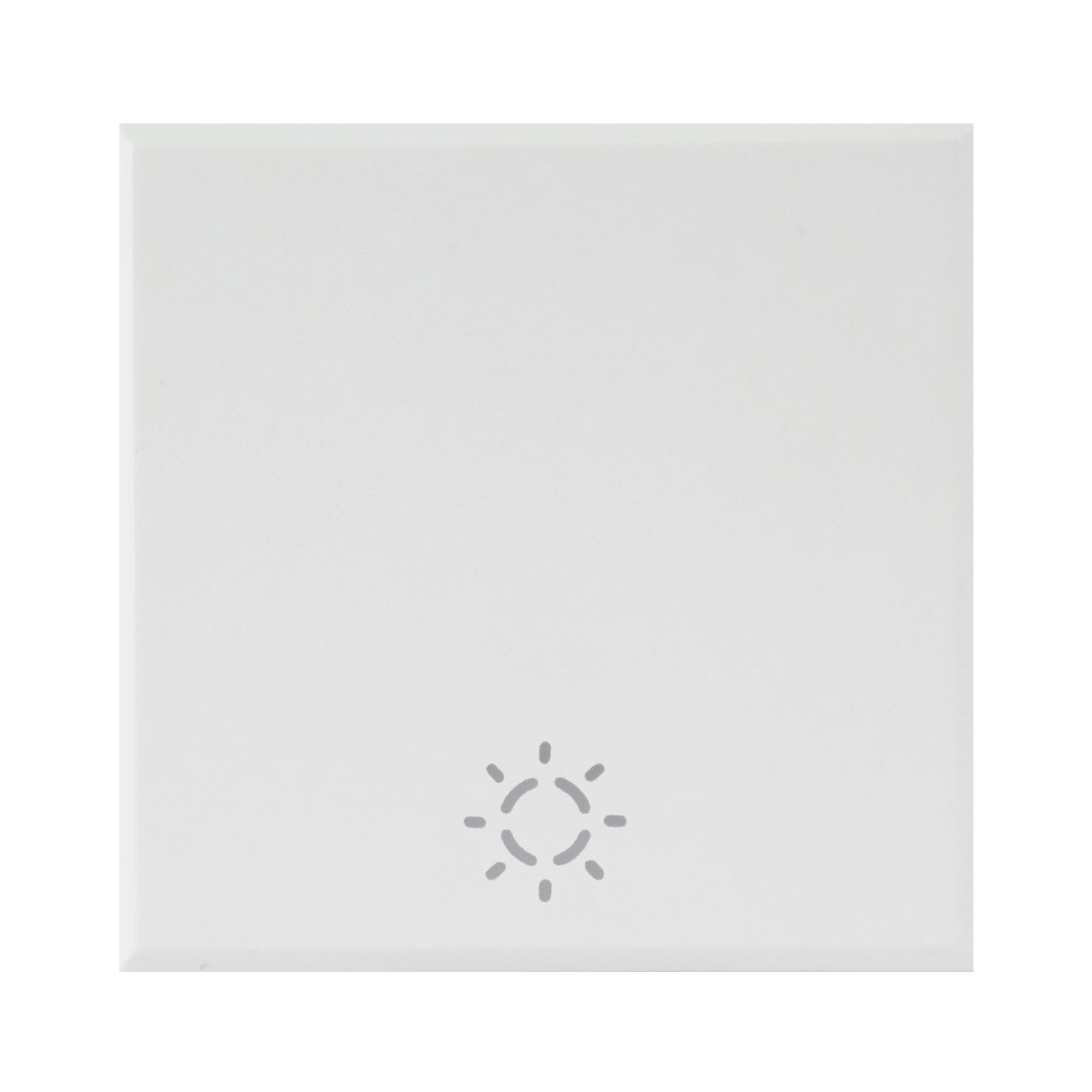 AVE - AVE446TLP/2 TASTO SIMBOLO LAMPADA ILL.WHITEK 2M