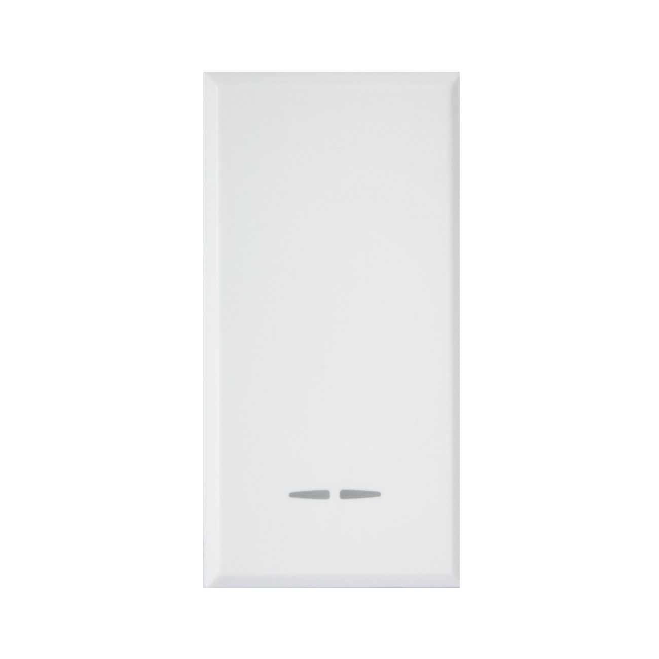 AVE - AVE446001/10A INTERRUTTORE 1P 10AX ILL.WHITEK 1M