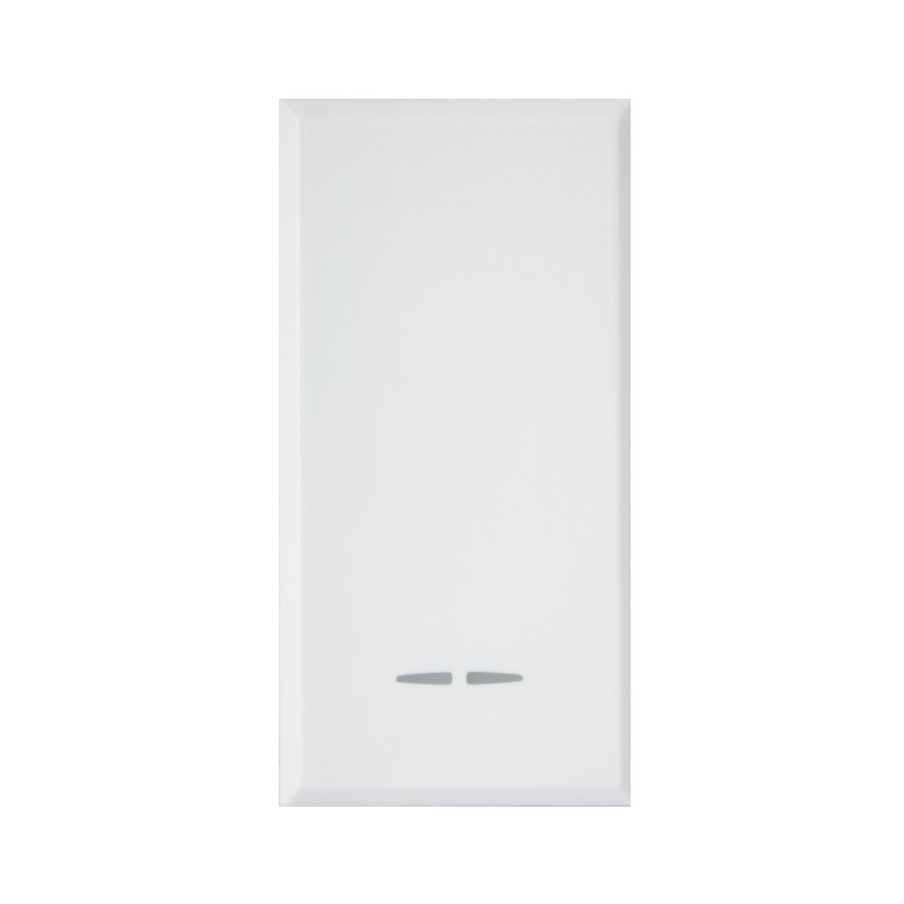 AVE - AVE446005 PULSANTE 1P NA 10A ILLUM.WHITEK 1M