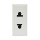 AVE - AVE446033 PRESA EUROUSA 2P 16A WHITEK 1M