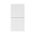 AVE - AVE446056 DOPPIO PULS.1PNA+1PNA 10A WHITEK 1M