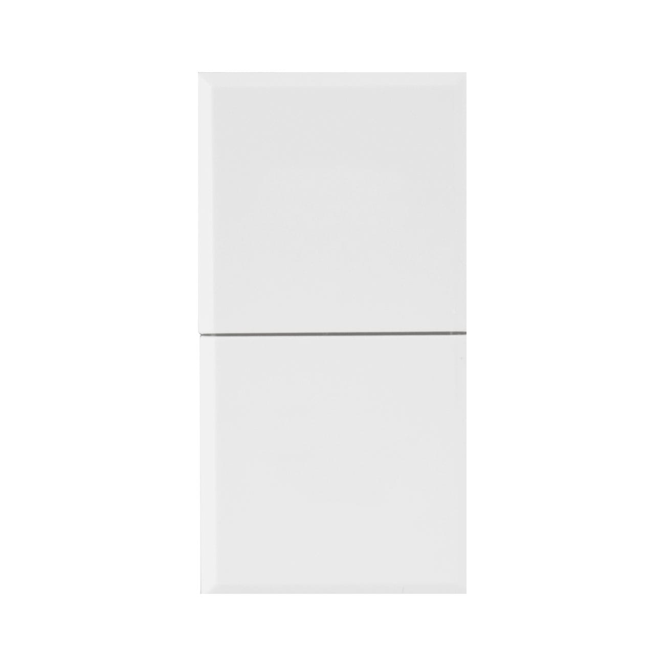 AVE - AVE446056 DOPPIO PULS.1PNA+1PNA 10A WHITEK 1M