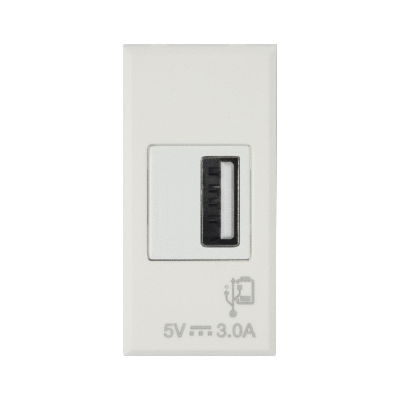 AVE - AVE446082USB3A CARICATORE USB UNIVERS. 3A WHITEK1M