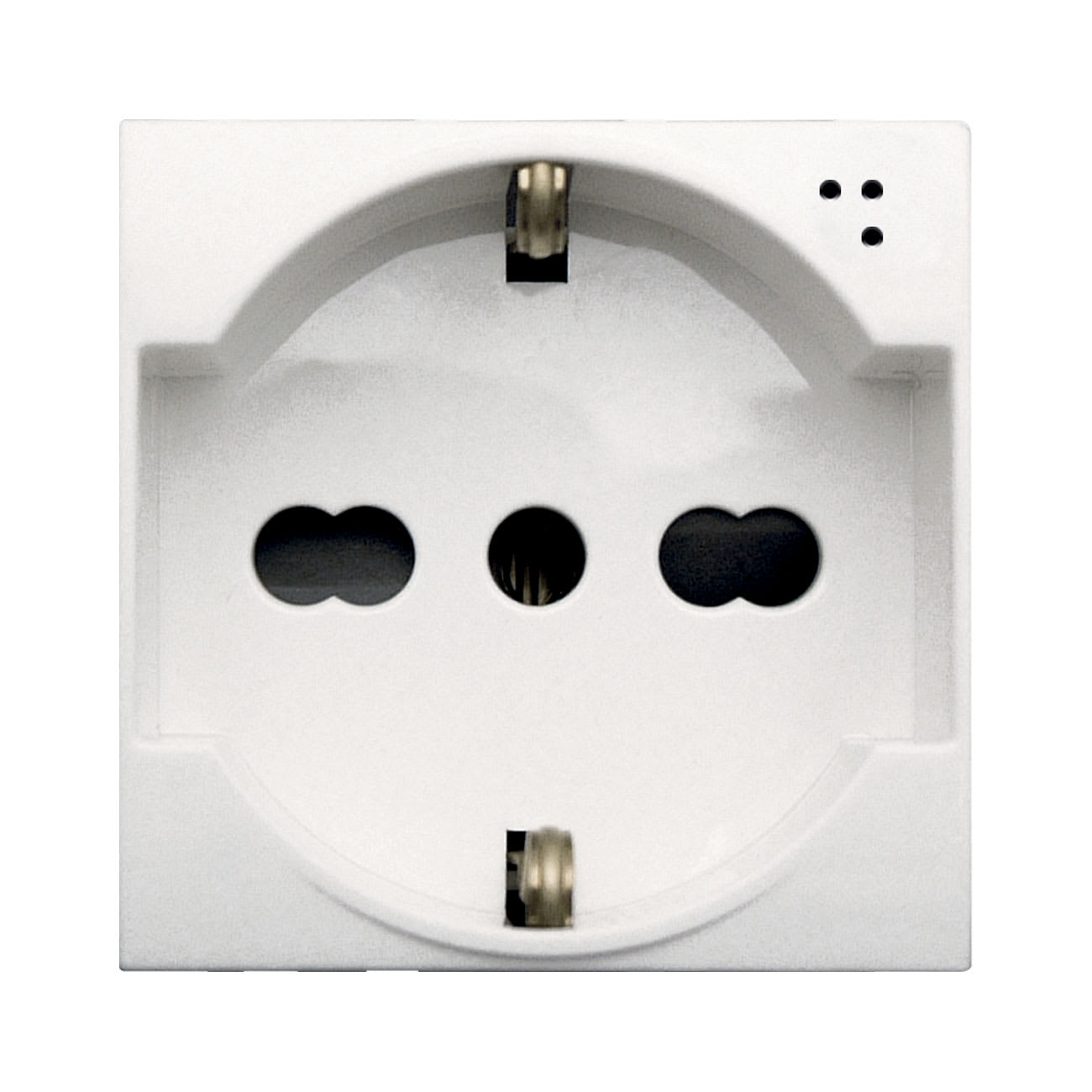 AVE - AVE446090/15TS PRESA SCHUKOBIPASSO 10/16A WHITEK2M