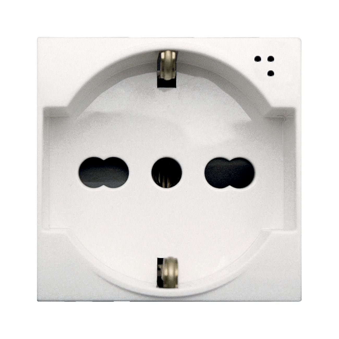 AVE - AVE446090/15TS PRESA SCHUKOBIPASSO 10/16A WHITEK2M