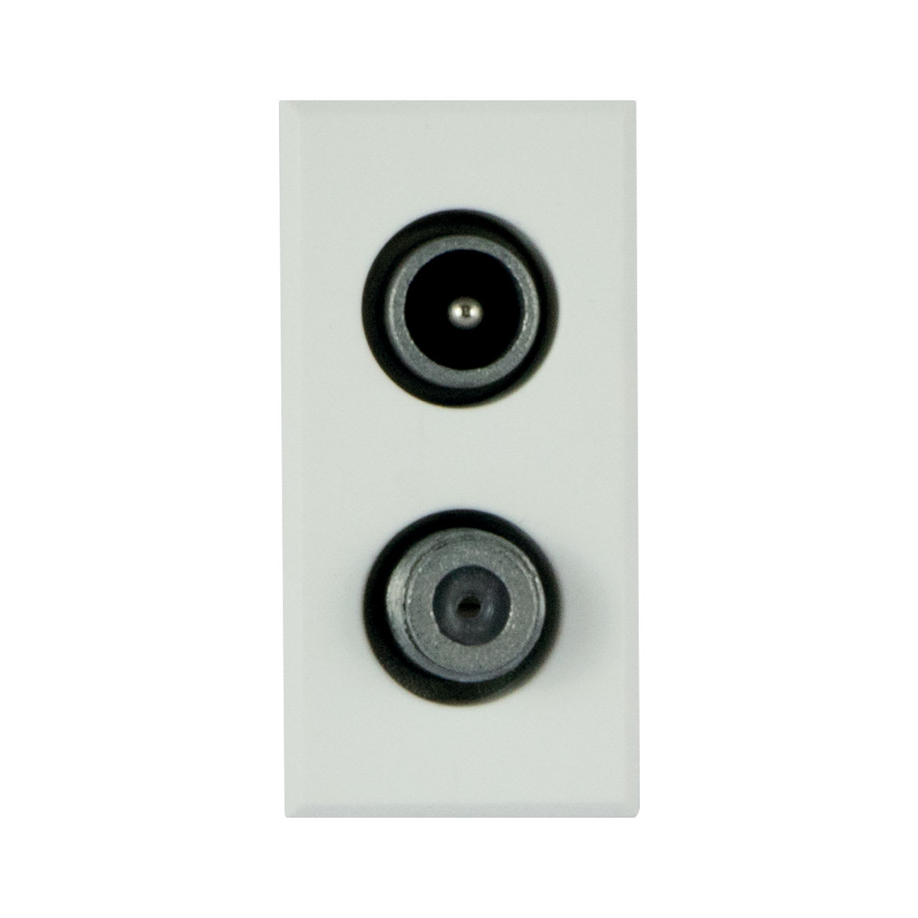 AVE - AVE446096DM PRESA TV+SAT DEMISCELATA WHITEK 1M