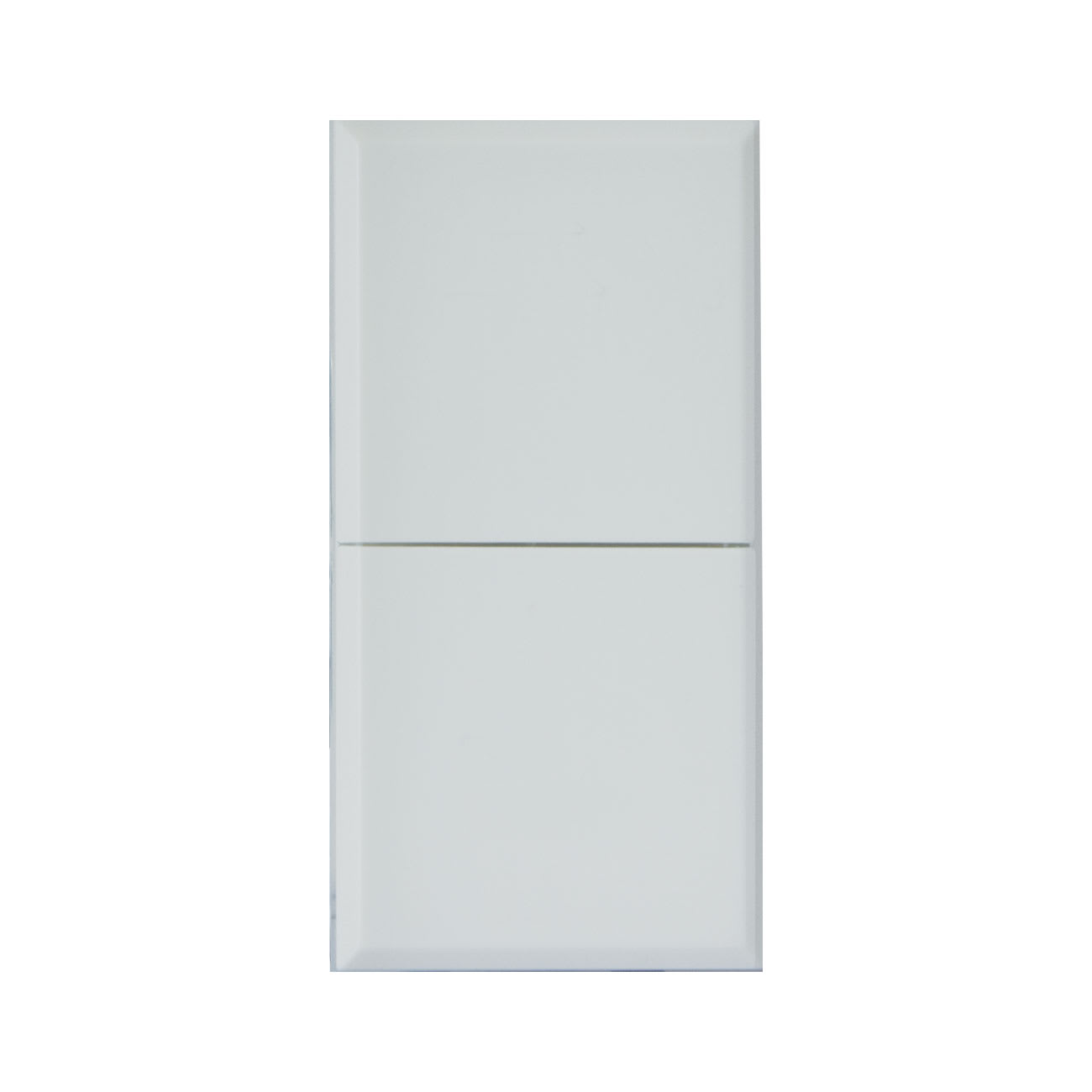 AVE - AVE446TGN-W DUE MEZZI TASTI NEUTRI WHITEK 1M