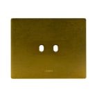 AVE - AVE44PANQ02BRZ PLACCA NEW STYLE ALL.BRONZO 2COM 3M