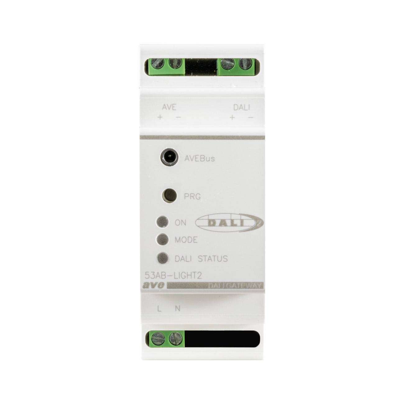 AVE - AVE53AB-LIGHT2 GATEWAY AVEBUS - DALI2 - 2M DIN