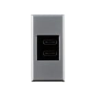 AVE - AVE443082USBCC ALIMENTATORE USB C + C ALLUMIA 1M