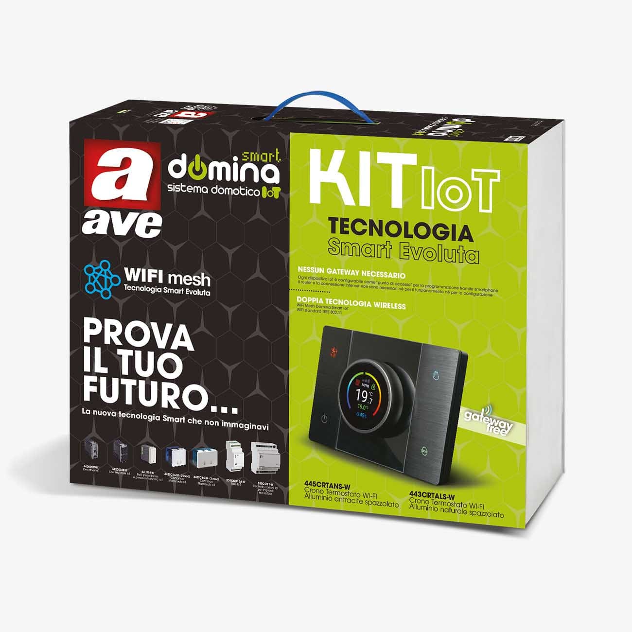 AVE - AVEK808-TAPW KIT IOT TAPPARELLE WHITEK