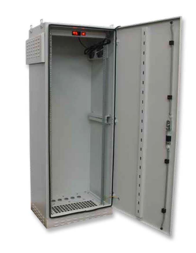 OEC SRL - OEC0000065 CABINET OUTDOOR 32U 600X450 IP54 - KIT V