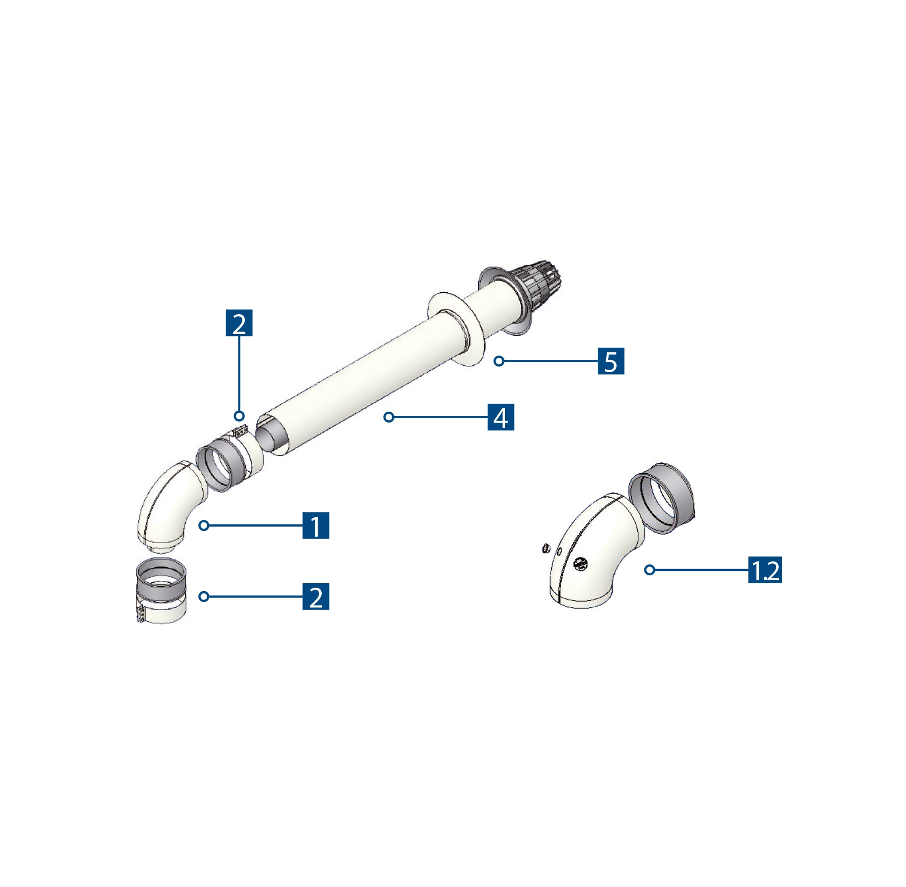 TECNOGAS SRL - TGS00000G51102 KIT COAS.ASP/SC MAN/FAS.RACC. 60/100 -