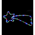 GIOCOPLAST NATALE SP - GCP17518007 COMET C/ TUB LED MULTICO,48LED 28X65CM X