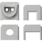 GIRA - GIR000730 Set Adapter Ltg.einf. WG AP Grau