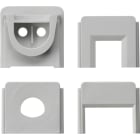 GIRA - GGI000730 Set Adapter Ltg.einf. WG AP Grau