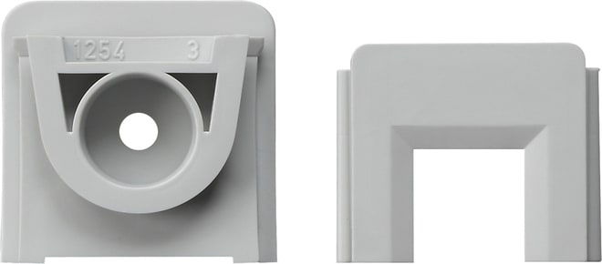 GIRA - GIR000830 Adapter Ltg.einf. Kanal 15 x 15 mm WG AP