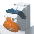 GEWISS - GEWGW66450 COMBIBLOC - CON FONDO - IP55 - 3P+N+T 16A 200-250V - 50/60HZ 9H