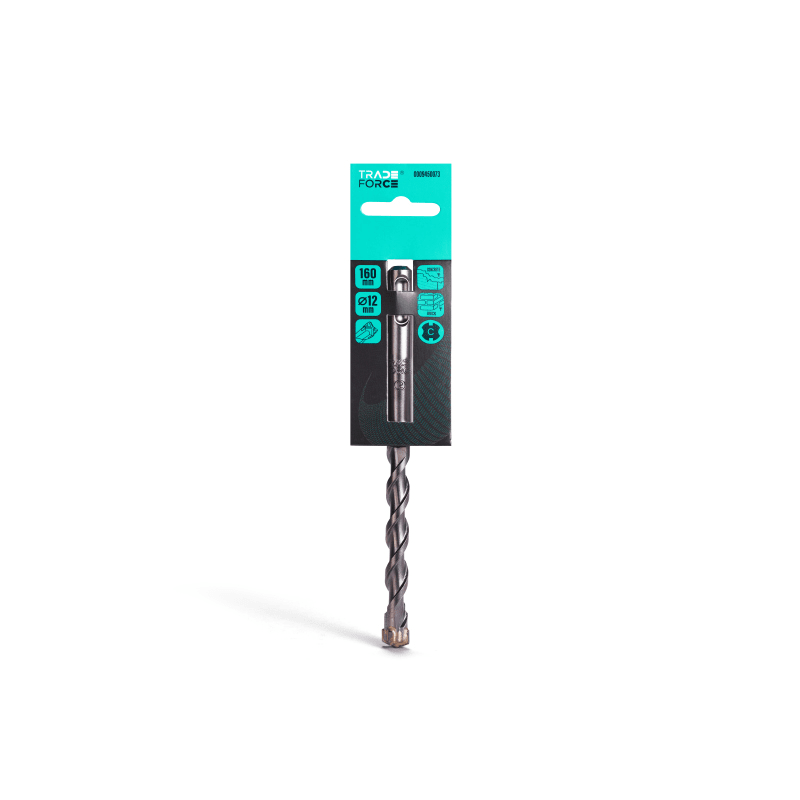 TRADEFORCE - TDM0009450073 Punta SDS-Plus carburo 12x160/100mm 4T
