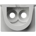 GIRA - GGI001230 Adapter Ltg.einf. 2f WG AP Grau