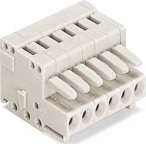 WAGO ITALIA SRL - WAG734-108 CONNETTORE FEMMINA PER 1 CONDUTTORE CAGE