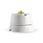 GI GAMBARELLI - 1GI00130 PULSANTE OTTONE PVD PER CAMPANELLO 2A 12