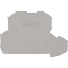 WAGO ITALIA SRL - WAG2000-2291 PIASTRA TERMINALE SPESSA 0,7 MM, GRIGIA