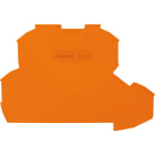 WAGO ITALIA SRL - WAG2000-2292 PIASTRA TERMINALE SPESSA 0,7 MM, ARANCIO