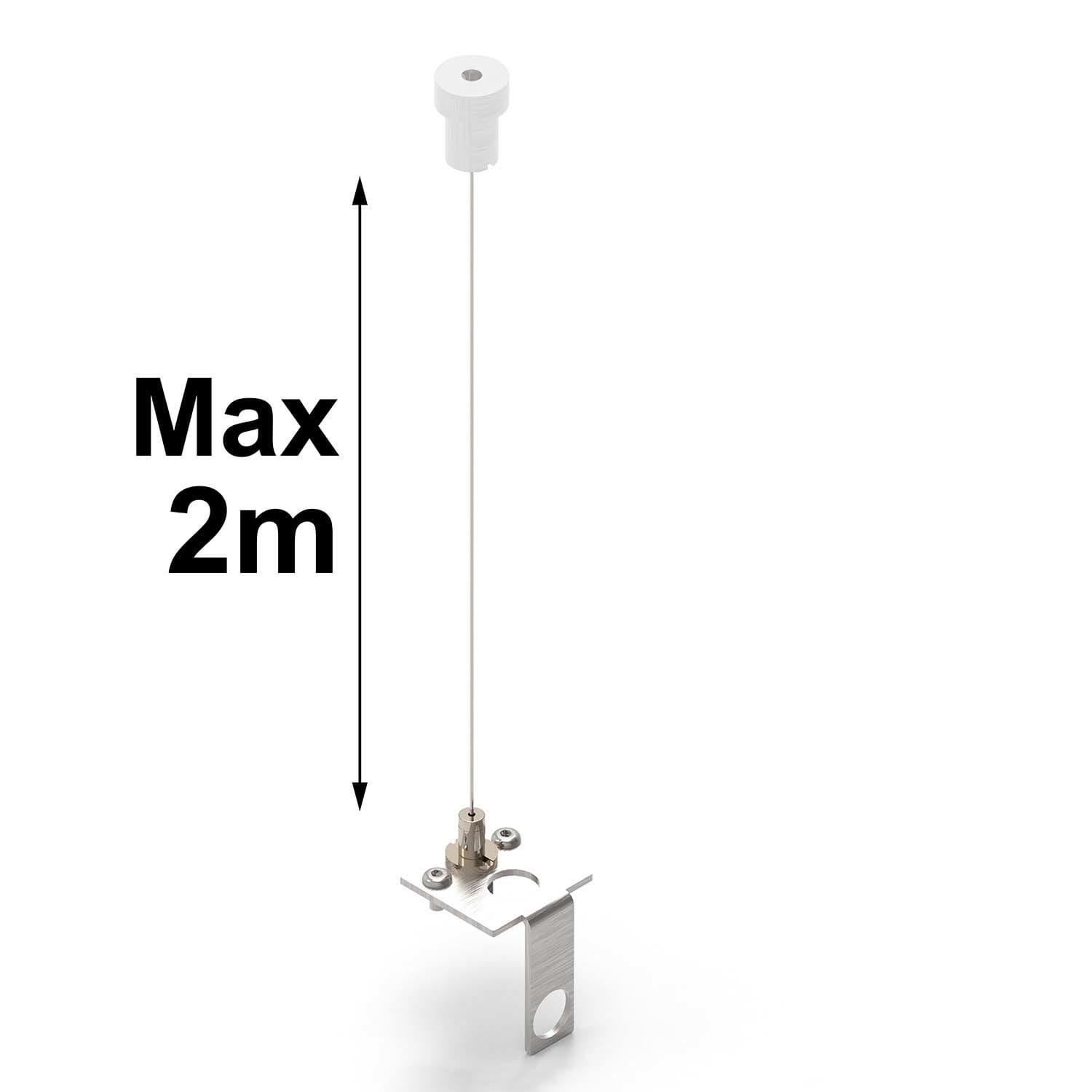 LINEA LIGHT (ILED) - ILDC-F100003 KIT SOSP. ROLLIP 35-MP WHITE