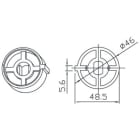 CAME SPA - CMC001YK4108 TONDO 61MM RINFORZATO 7MM CON CHIAVETTA